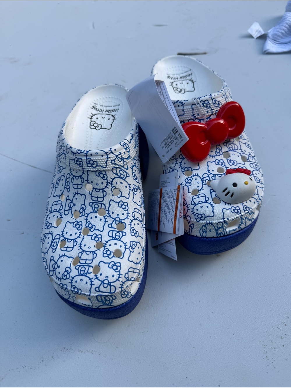 Crocs Hello Kitty High heel New